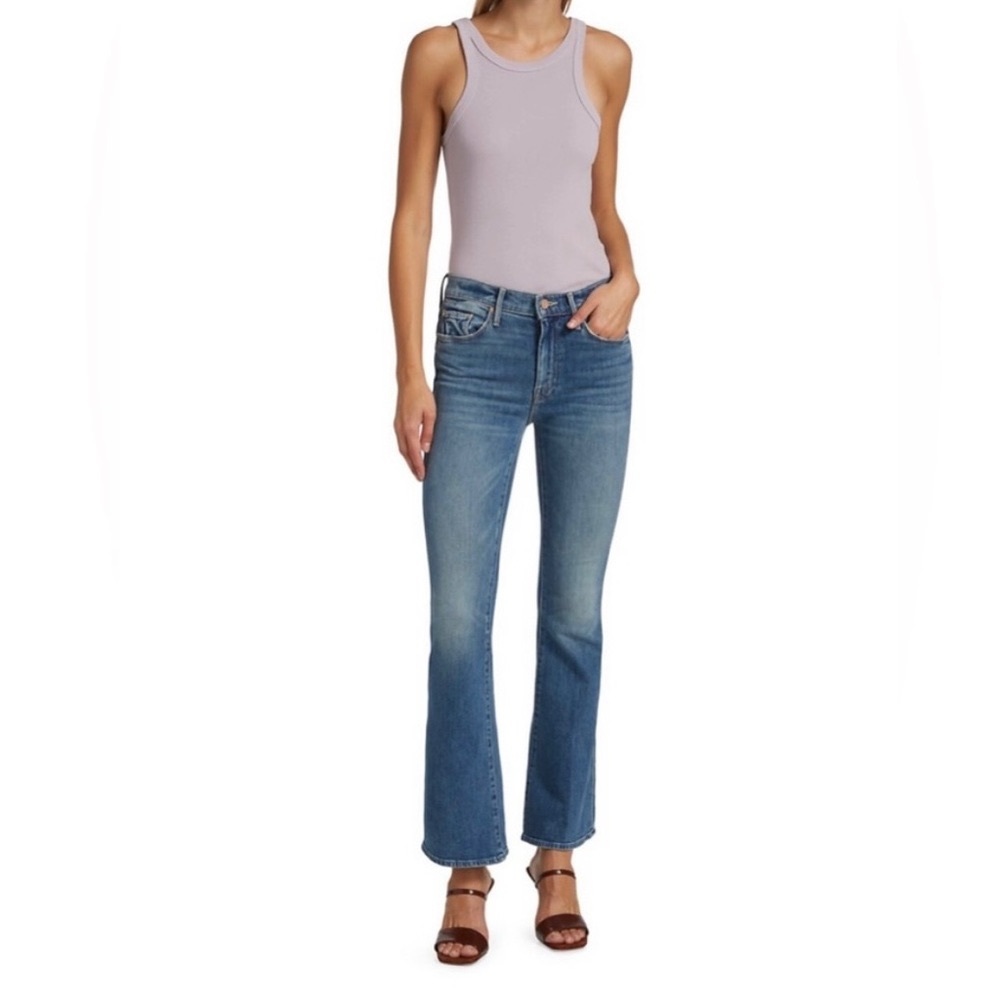 NWOT Mother The Weekender Jeans in Love Bomb, Size 32